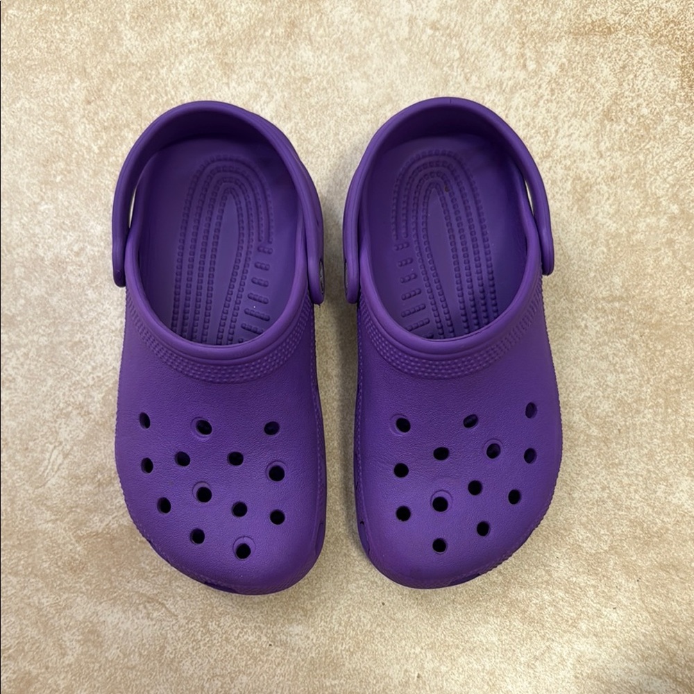 Kids Purple Clogs